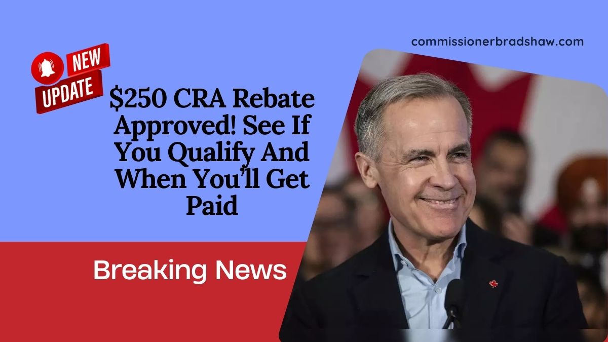 $250 CRA Rebate Approved! See If You Qualify And When You’ll Get Paid