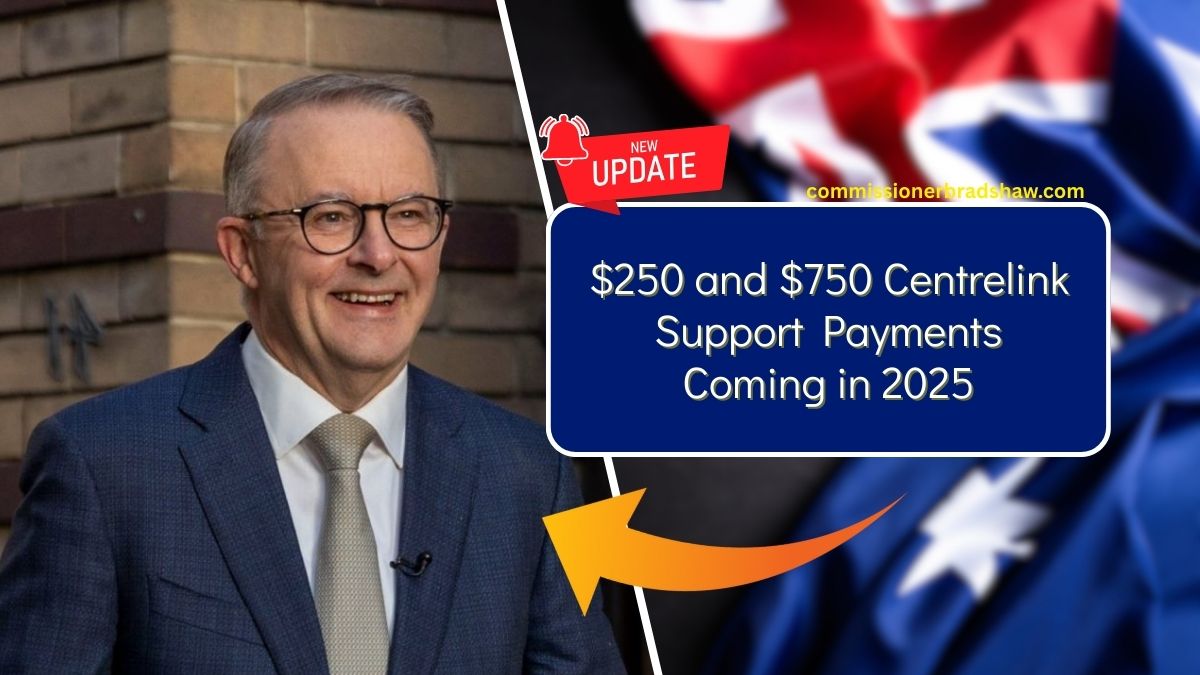 $250 and $750 Centrelink Support Payments Coming in 2025 – Who Qualifies?