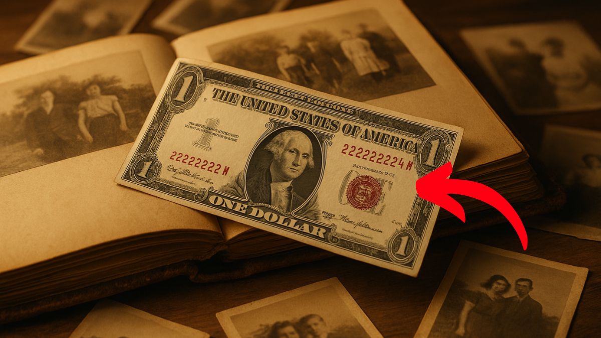 Rare $1 Bill Found in a Photo Album Just Shocked the Auction Floor
