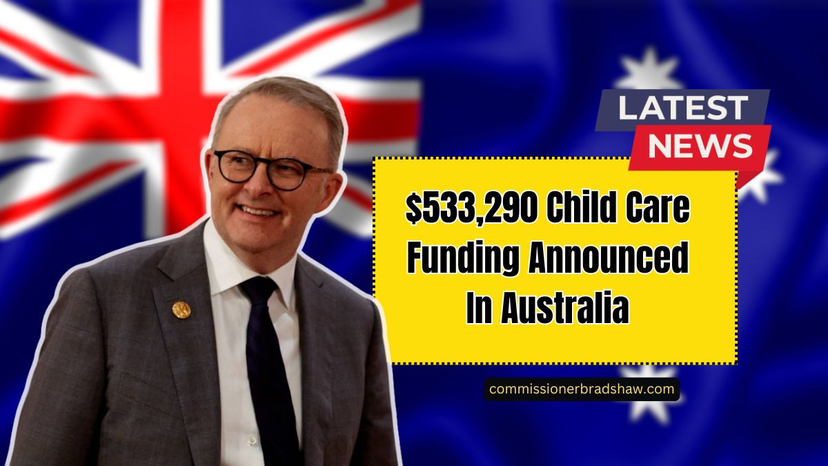 $533,290 Child Care Funding Announced In Australia To Help Working Parents